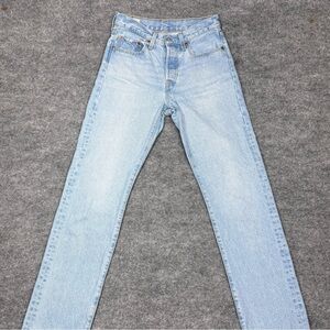 Levis 501 Men's Light Blue 26x32